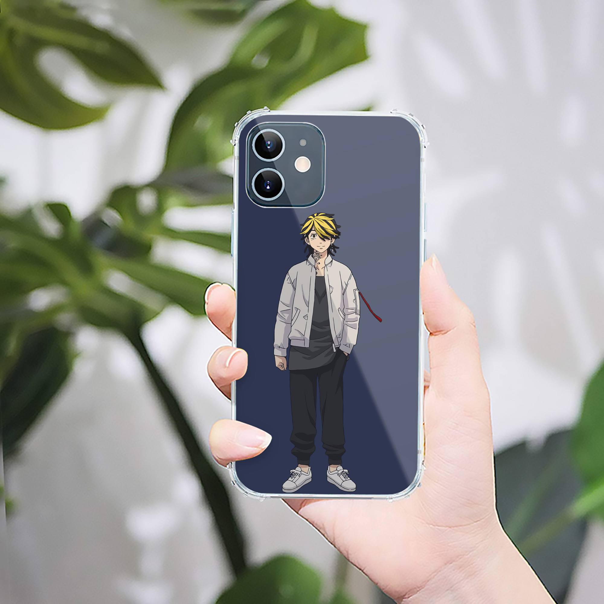 （画像用） 東京リベンジャーズ Tokyo Revengers 【iPhone 12シリーズ対応】透明スマホケース（クリアソフトケース）